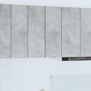 Függő szekrény Riga 2 pcs Beton szürke és fehér 30 x 31 x 80 cm