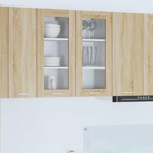 Függő szekrény Riga 2 pcs Sonoma tölgy 40 x 31 x 80 cm Faanyag