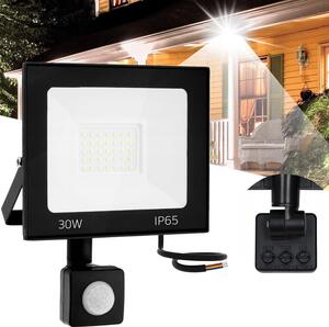 Toolight Szerszámlámpa, LED panel mozgásérzékelővel 13x10,5cm, 30W, 2700lm, 4000K, RSL007-30NS, OSW-10213