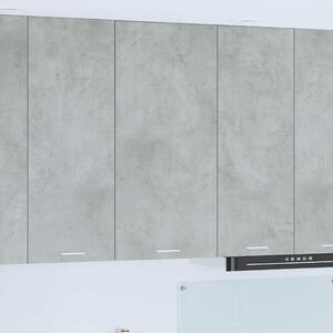 Függő szekrény Riga Beton szürke és fehér 50 x 31 x 100 cm