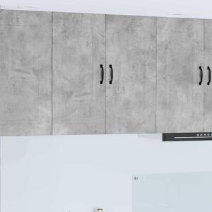 Fali konyhaszekrény Beton Szürke 80 x 31 x 80 cm Faanyag