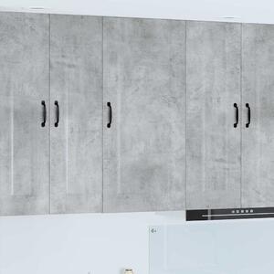 Fali konyhaszekrény Beton Szürke 50 x 31 x 100 cm Faanyag