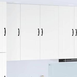 Fali konyhaszekrény polcokkal Fehér 80 x 31 x 100 cm Faanyag