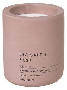 Blomus FRAGA Sea Salt & Sage rózsaszín illatgyertya