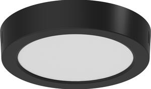 Mexen LDSR, LED mennyezeti lámpa, átmérő 17 cm, 12W, semleges - 4000K, 960 lm, fekete - L212-017-1240-70