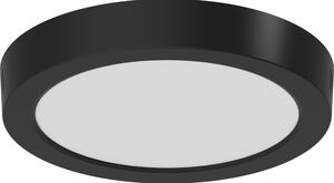 Mexen LDSR, LED mennyezeti lámpa, átmérő 22 cm, 18W, hideg - 6500K, 1440 lm, fekete - L212-022-1865-70