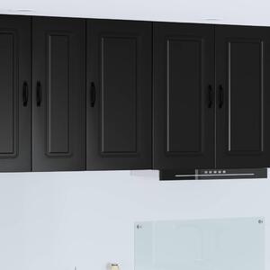 Mosogatógép panel Kalmar Fekete 40 x 31 x 80 cm Faanyag