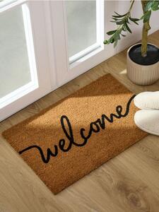 Sinsay - Lábtörlő Welcome felirattal - bézs