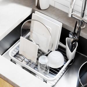 Umbra SINKIN DISH fehér mosogató medencébe helyezhető edényszárító csepegtető