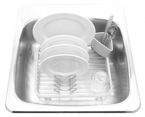 Umbra SINKIN DISH fehér mosogató medencébe helyezhető edényszárító csepegtető