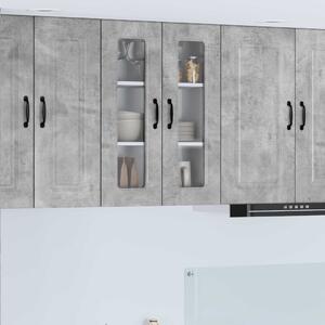 Mosogatógép panel Kalmar Beton Szürke 60 x 31 x 80 cm Faanyag