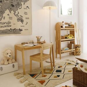 Gyerek asztal 50x70cm , gumifa, tölgy színű - STYLE