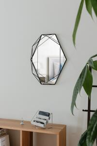 Umbra PRISMA Fekete térhatású fali tükör