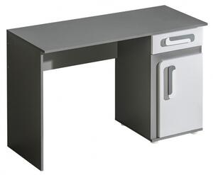 Z0ND0 Íróasztal Petanata PE09 (antracit + Fehér) . 1104579