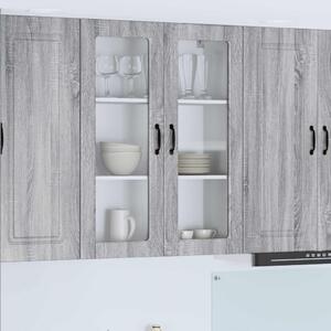 Mosogatógép panel Kalmar Szürke Sonoma 80 x 31 x 100 cm Faanyag