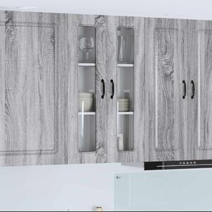 Mosogatógép panel Kalmar Szürke Sonoma 60 x 31 x 100 cm Faanyag