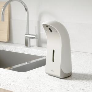 Umbra EMPEROR fehér-ezüst érintésmentes szenzoros automata kézfertőtlenítő, mosogatószer és szappanadagoló