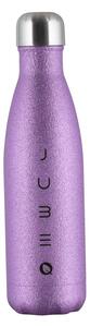 JUBEQ The Bottle Glitter Purple hőtartó design kulacs