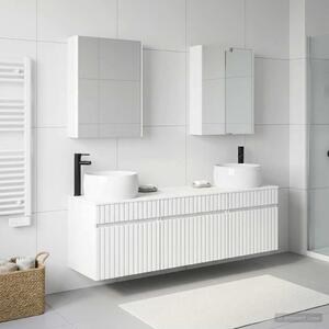 Fürdőszobai Szekrény Szett 5 pcs Fehér 53 x 15,5 x 70 cm