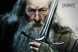 Művészi plakát Hobbit - Gandalf