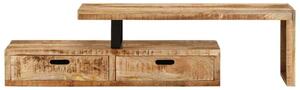 Mangófa TV-állvány - Antik Stílus - 112cm