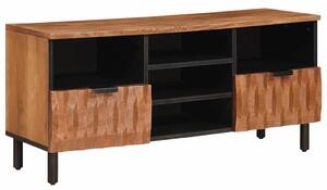 TV szekrény Akácbarna felület 100 x 33 x 46 cm Tömör Mangófát