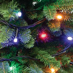 HOME Sorolható Izzósor, 100LED, Színes, Villogó