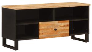 TV szekrény fiókkal Barna 100 x 33 x 46 cm Tömör Mangófát
