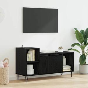TV szekrény Fekete tölgy 100 x 35 x 55 cm Faanyag