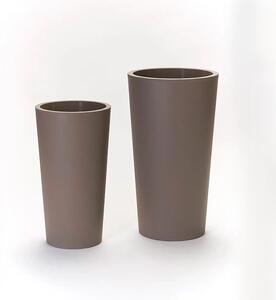 Virágcserép 75x40 cm taupe – elegáns dekoráció