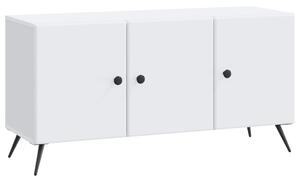 TV szekrény Fehér 99 x 34,5 x 50 cm Szerelt Fa