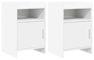 Éjjeliszekrények 2 pcs Fehér 40 x 36 x 60 cm Szerelt Fa
