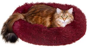 PreHouse Kutya és macska ágy plüss 60 cm - piros