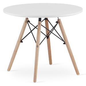 PreHouse Kerek asztal MAKSI 60cm - fehér