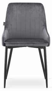 PreHouse MONZA szék - sötétszürke bársony