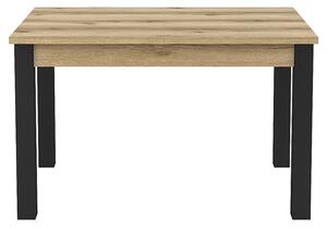 MEBLINE Asztal OLIN OI94 természetes grand tölgy / fekete