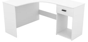 MEBLINE Sarok íróasztal CORNER 03 fehér