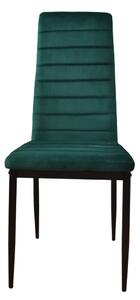 PreHouse Zöld bársony konyhai szék