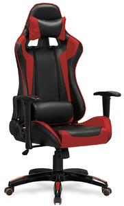 MEBLINE Irodai szék DEFENDER fekete / vörös