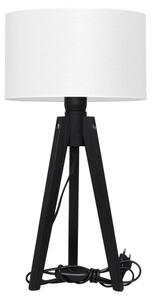 Helam Asztali lámpa ALBA 1xE27/60W/230V fehér/fenyő HE1518
