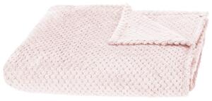 PreHouse Kétoldalas plüss takaró 200 x 220 cm - rózsaszín