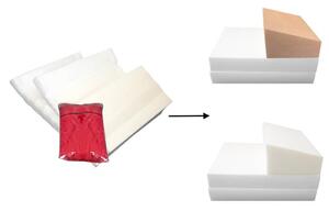 Összehajtható matrac 70x200 - szürke