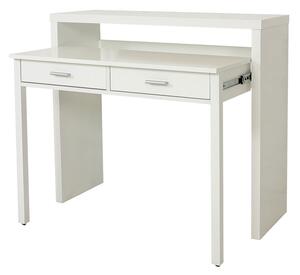 Desk fehér íróasztal/konzolasztal - Woodman