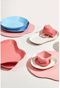 Lux 2 db rózsaszín tányér - Kütahya Porselen
