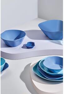 Kék desszertes tányér készlet 2 db-os Lux – Kütahya Porselen