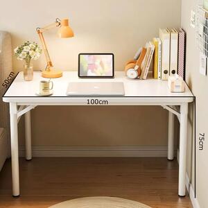 Összecsukható íróasztal 100x50x75 cm fehér FUR1810-2