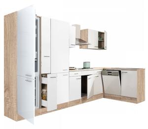 Yorki 370 sarok konyhabútor alulfagyasztós hűtős kivitelben