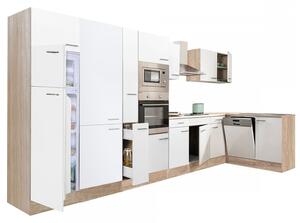 Yorki 430 sarok konyhabútor felülfagyasztós hűtős kivitelben