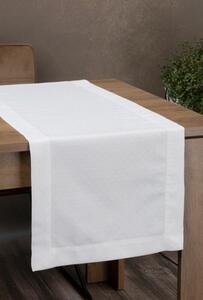 Ellen lurex asztali futó Fehér/ezüst 40x180 cm
