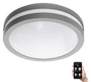 Eglo Eglo 33572 - LED dimmelhető fürdőszobai lámpa LOCANA-C 14W/230V IP44 ezüst EG33572